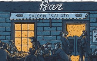 il bar San Calisto come un saloon